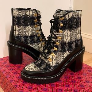 Tory Burch Combat Boots